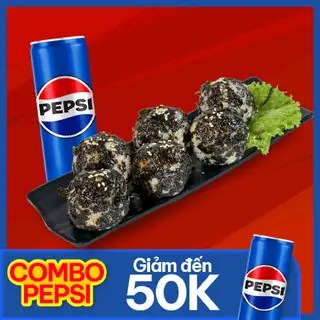 Hình ảnh Combo cơm nắm - Pepsi
