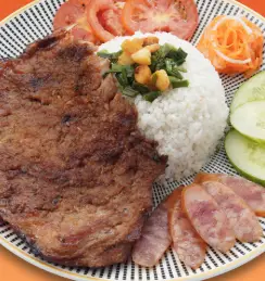 Hình ảnh Cơm sườn lạp xưởng