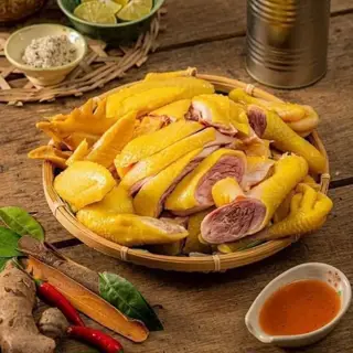 Hình ảnh Gà ri ủ muối nguyên con - bỏ đầu bỏ chân