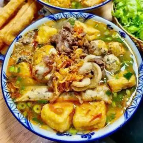Hình ảnh Bún riêu tóp mỡ giò bò