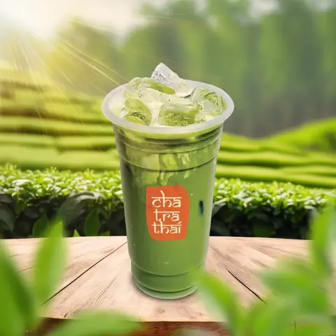 Hình ảnh Combo vui vẻ: Trà sữa thái xanh lạnh + thái đỏ lạnh