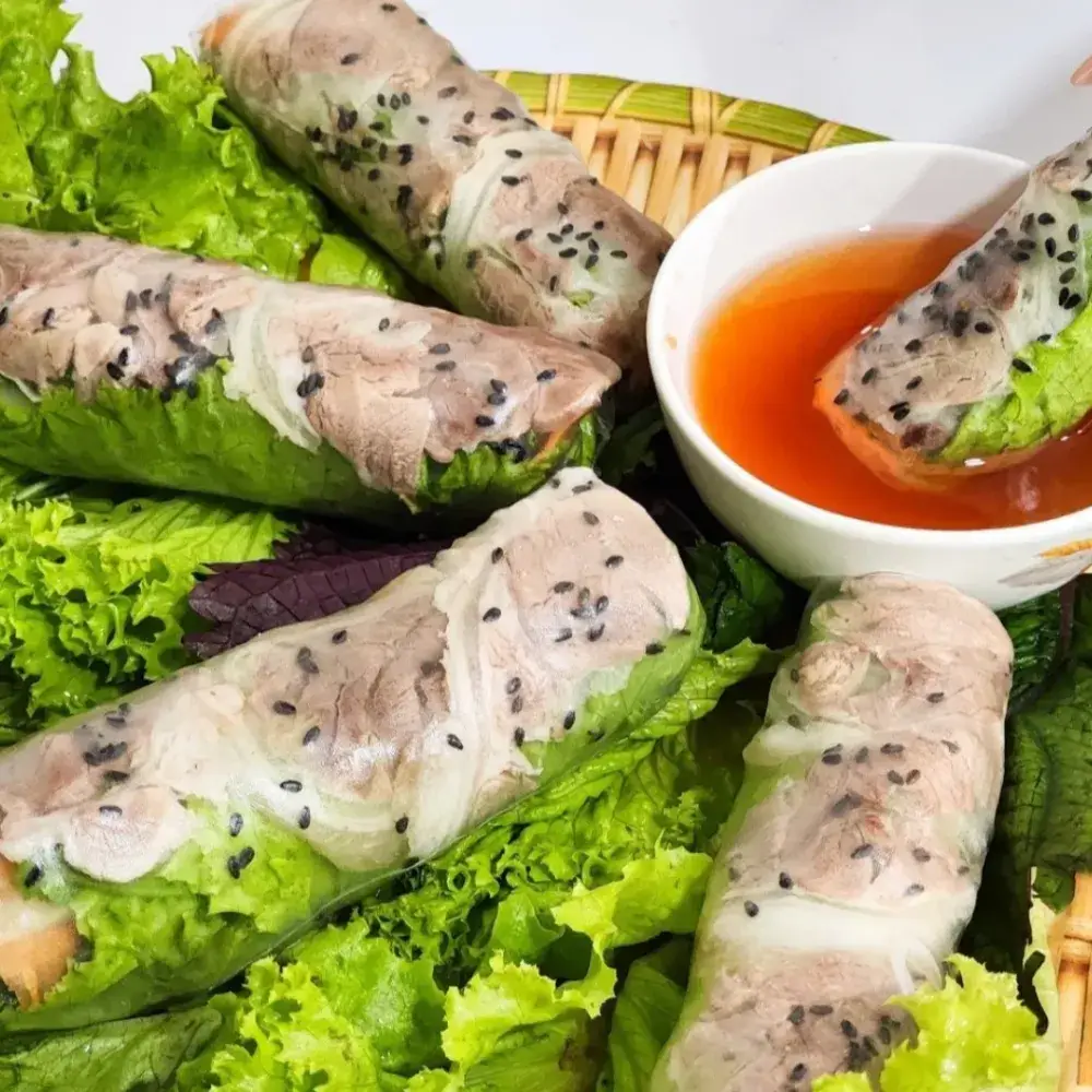 Hình ảnh Combo 3 gỏi cuốn bắp giò heo - 1 trà tắc