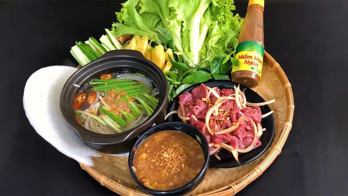 Hình ảnh Bò nhúng dấm - 1 người
