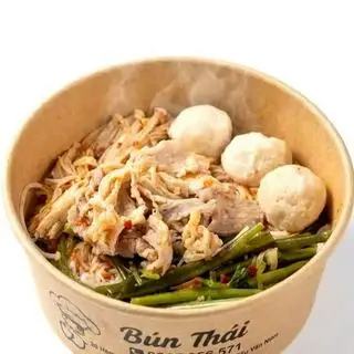 Hình ảnh Bún Thái bò gà viên