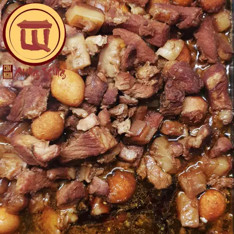 Hình ảnh Combo Canh Cua Mồng Tơi + Cà pháo + Cơm Thịt Kho Tàu