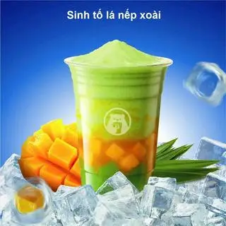 Hình ảnh Sinh tố lá nếp xoài