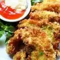 Hình ảnh Cơm Cá Tẩm Bột Chiên Giòn - Gà Xào Nấm