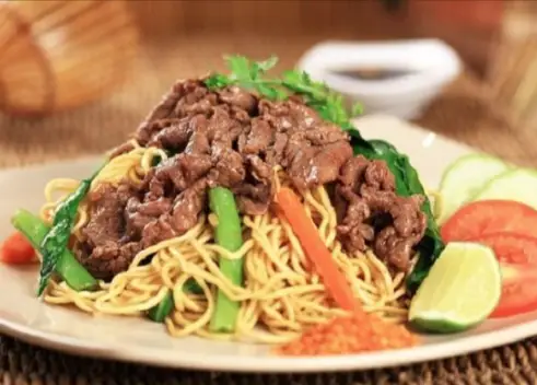 Hình ảnh Combo Mì Xào Bò tặng 1 sâm thuốc bắc