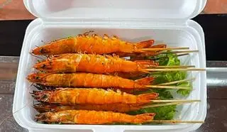 Hình ảnh Tôm nướng sốt Hàn