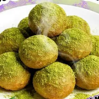Hình ảnh Khoai mỡ lắc matcha