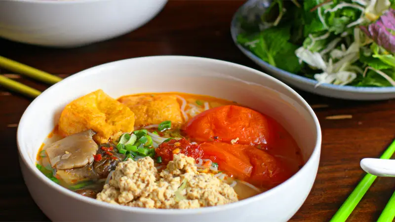 Hình ảnh Bún riêu cua chay