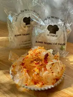 Hình ảnh Bánh tráng sate tỏi