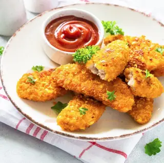 Hình ảnh Crispy fried chicken breast/ Ức Gà Chiên Giòn