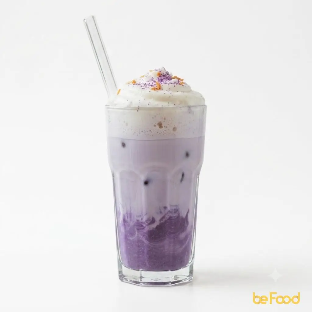 Hình ảnh Khoai môn latte kem muối