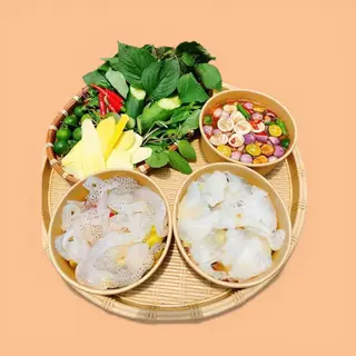 Hình ảnh Chân Sứa x mắm nhĩ x Út Zinh