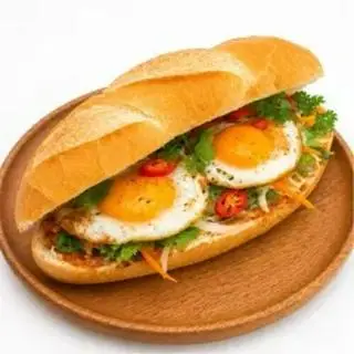 Hình ảnh Bánh mì ốp la