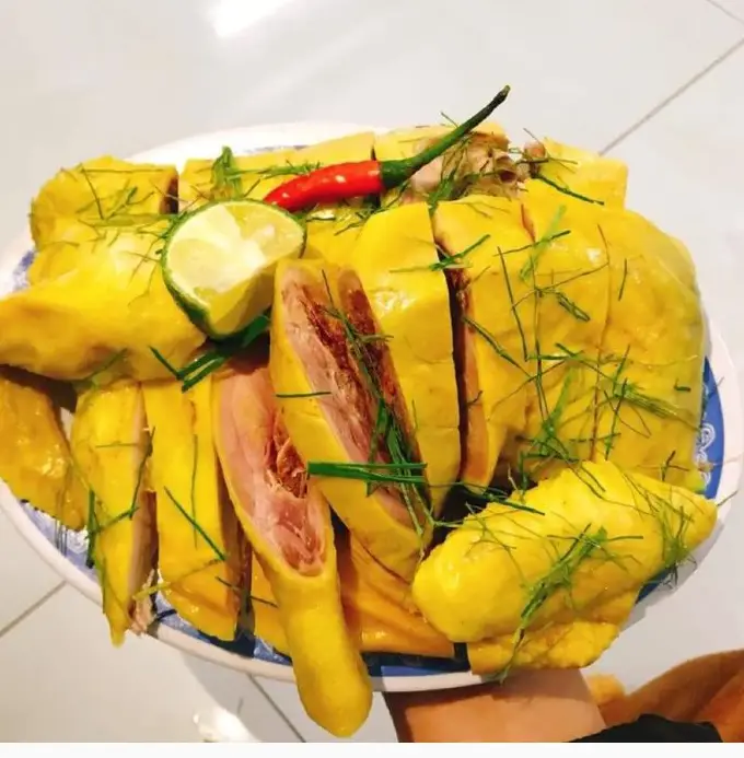 Hình ảnh 1/2 con Gà ủ muối. ( Tặng Ăn...)