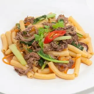 Hình ảnh Nui xào bò