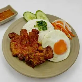 Hình ảnh Cơm sườn trứng
