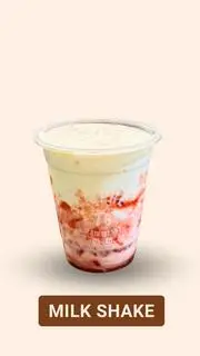 Hình ảnh Sữa dâu lắc kem cheese