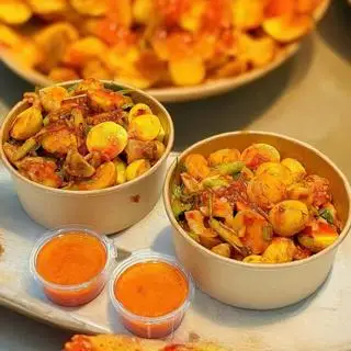 Hình ảnh Chân gà trứng non sốt Thái