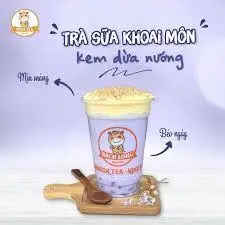 Hình ảnh Trà sữa khoai môn