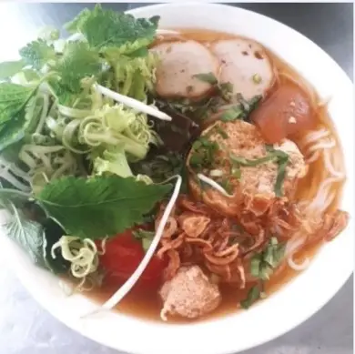 Hình ảnh Bún Riêu Cua Chả Lớn ( không tô muỗng đũa)