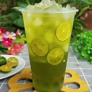 Hình ảnh Trà tắc Thái xanh mật ong - 1 lít 3