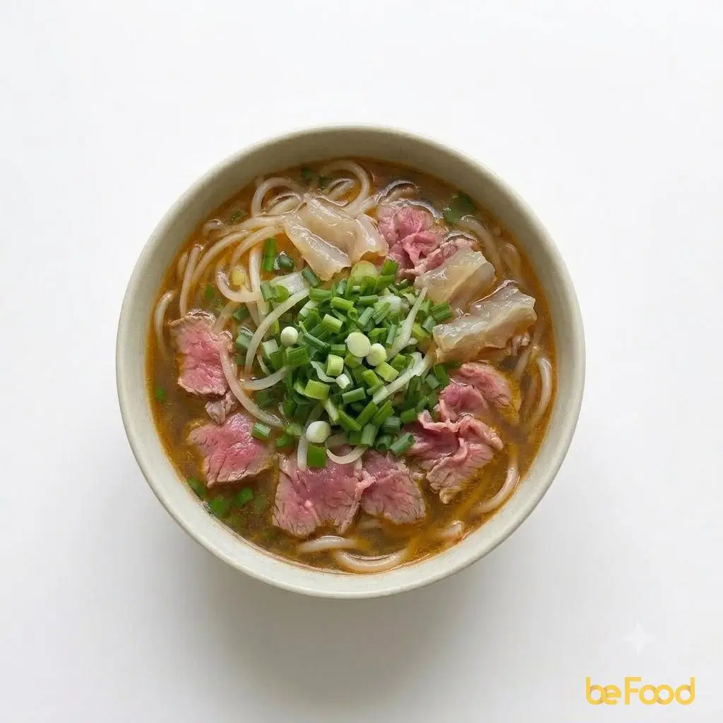 Hình ảnh Bún gân tái