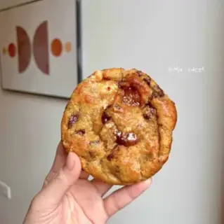 Hình ảnh Brown butter salted caramel cookies 120gr - A09