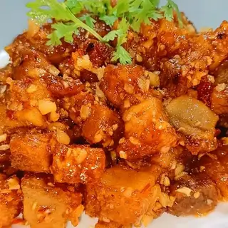 Hình ảnh Tóp mỡ chiên nước mắm