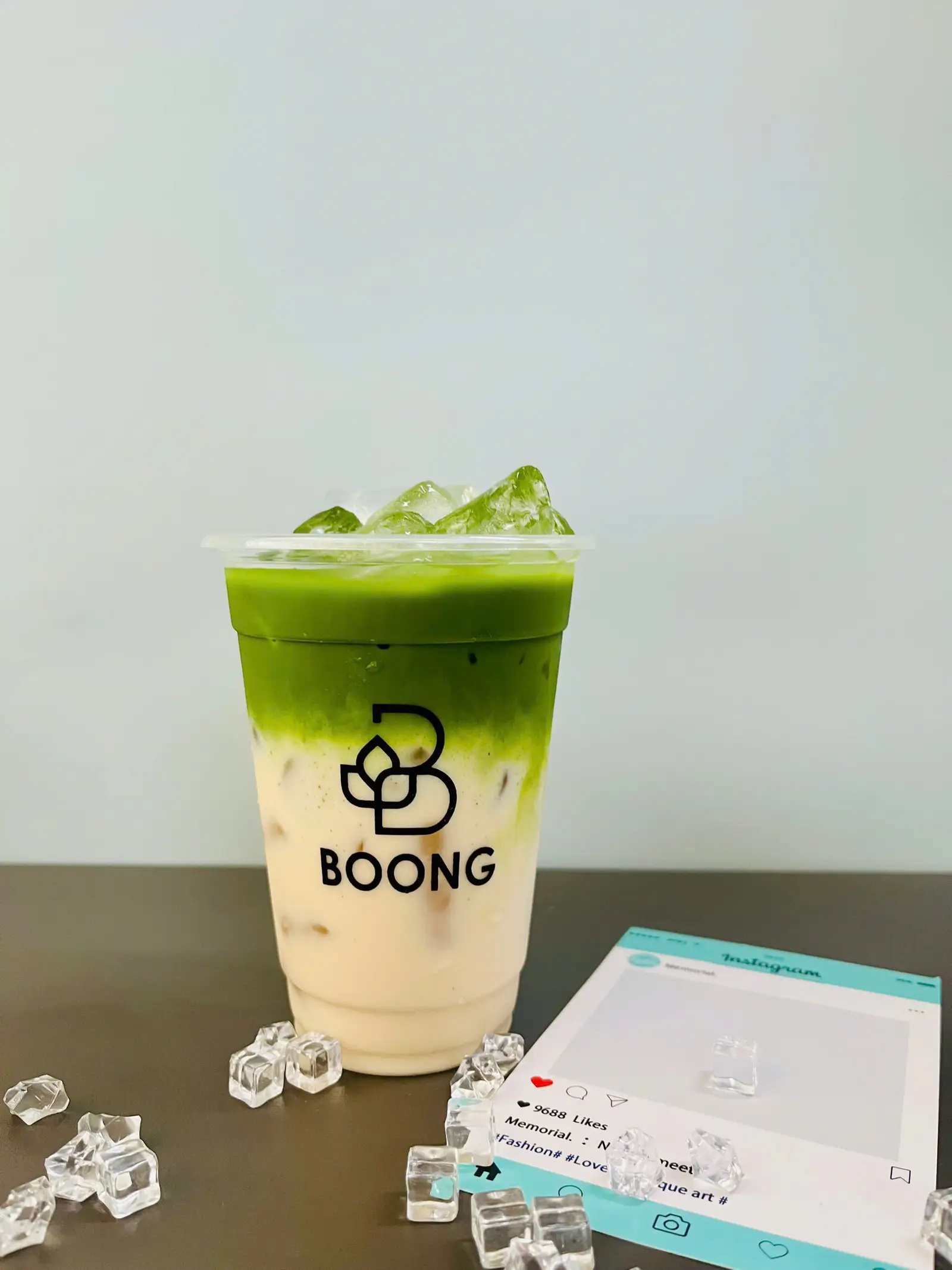 Hình ảnh Matcha latte sữa tươi