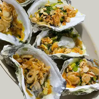 Hình ảnh Hàu nướng mỡ hành - 1 con