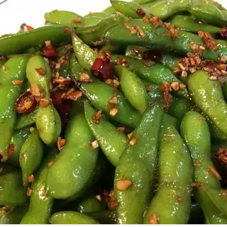 Hình ảnh Đậu nành bơ cay - Spicy garlic and butter edamame