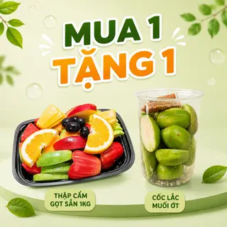 Hình ảnh [ Mua 1 Tặng 1] - Mua 1 Thập Cẩm 1kg tặng Cóc ly 200gr kèm muối