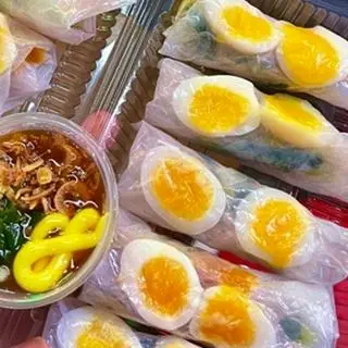 Hình ảnh Bánh tráng cuốn trứng