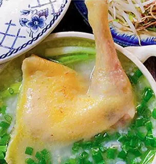 Hình ảnh Cháo gà đùi