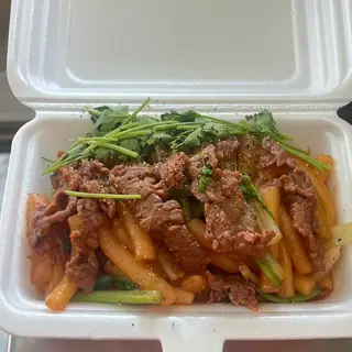 Hình ảnh Nui xào bò