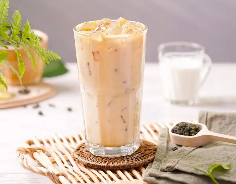 Hình ảnh (L) Trà sữa Lài Trân châu( Jasmine Milk Tea)