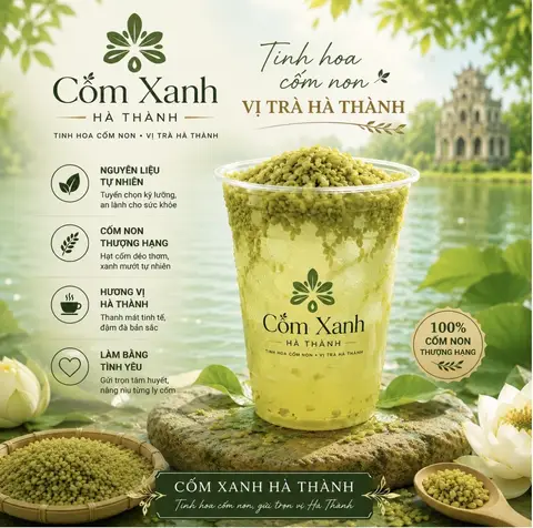 Hình ảnh Cốm Xanh Hà Thành - Trà Sữa & Matcha - Roman Plaza