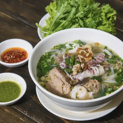 Hình ảnh HỦ TIẾU MỰC CẦU NGANG - Kha Vạn Cân