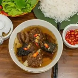 Hình ảnh Bún chả thịt miếng