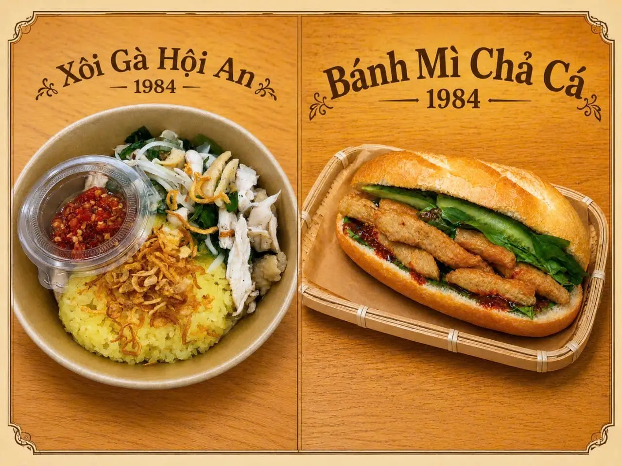 Hình ảnh Bánh Mì Chả Cá & Xôi Gà Hội An 1984 - Trần Văn Đang