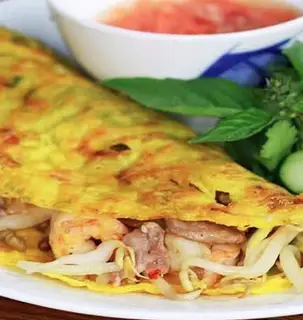 Hình ảnh Bánh xèo tôm thịt trứng