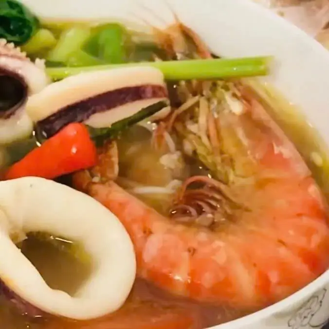 Hình ảnh Bún Thái tôm - mực