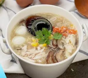 Hình ảnh Súp cua nhỏ - nửa trứng bắc thảo- tặng ly coca