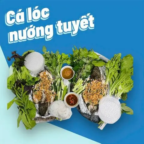 Hình ảnh Cá Lóc Nướng Tuyết - Đường 15