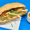 Hình ảnh Bánh Mì Pate Chả Lụa Chay
