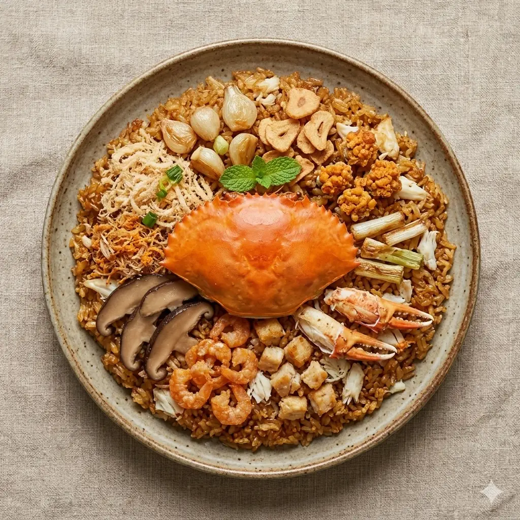 Hình ảnh Combo 2 Xôi ghẹ vỏ giòn