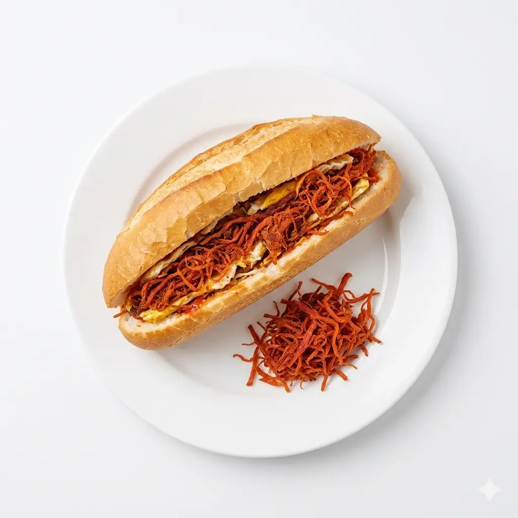 Hình ảnh Bánh mỳ trứng bò khô